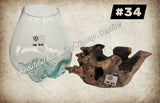 Glass  melt bowls #34