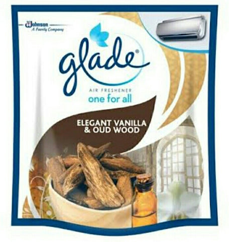 Glade air conditioner freshener ELEGANT VANILLA & OUD WOOD (#1)