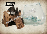 Glass  melt bowls #58