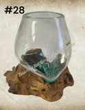 Glass  melt bowls #28