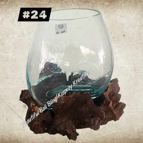 Glass  melt bowls #24