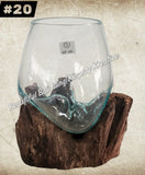 Glass  melt bowls #20