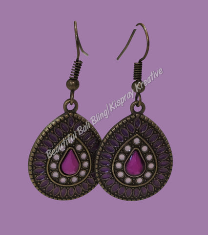 BOHO Earrings #26 complete length approx 4 cm