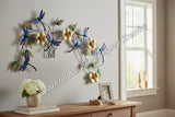 DRAGONFLY DRAGONFLIES wall art approx 80 cm x 50 cm