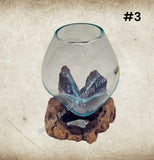 Glass  melt bowls #3