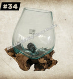 Glass  melt bowls #34