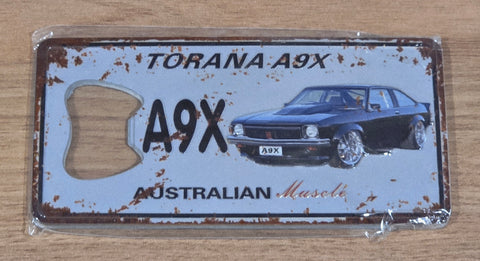 Magnet Bottle opener GTS TORANA A9X 12 x 6 cm approx