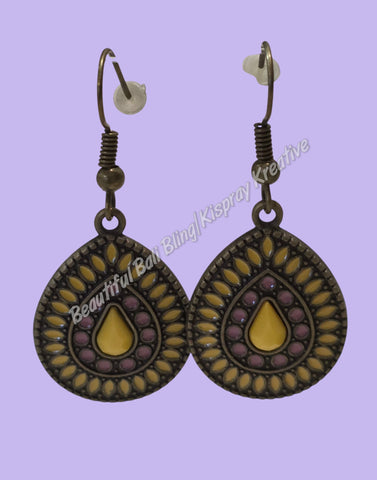 BOHO Earrings #28 complete length approx 4 cm