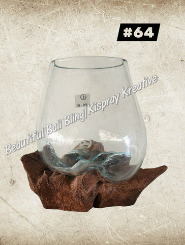 Glass  melt bowls #64