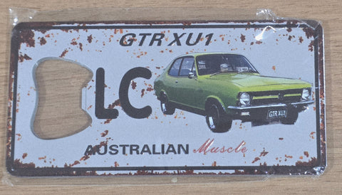 Magnet Bottle opener  HOLDEN Torana GTR XU1 LC 12 x 6 cm approx
