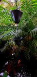Rainchain,  Black, colour approximately 9cm x 120cm long