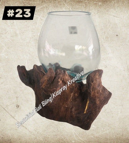 Glass  melt bowls #23