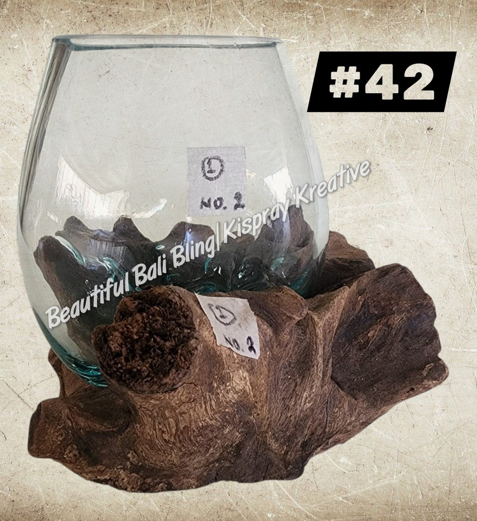 Glass  melt bowls #42