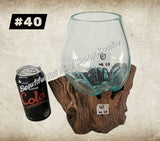 Glass  melt bowls #40
