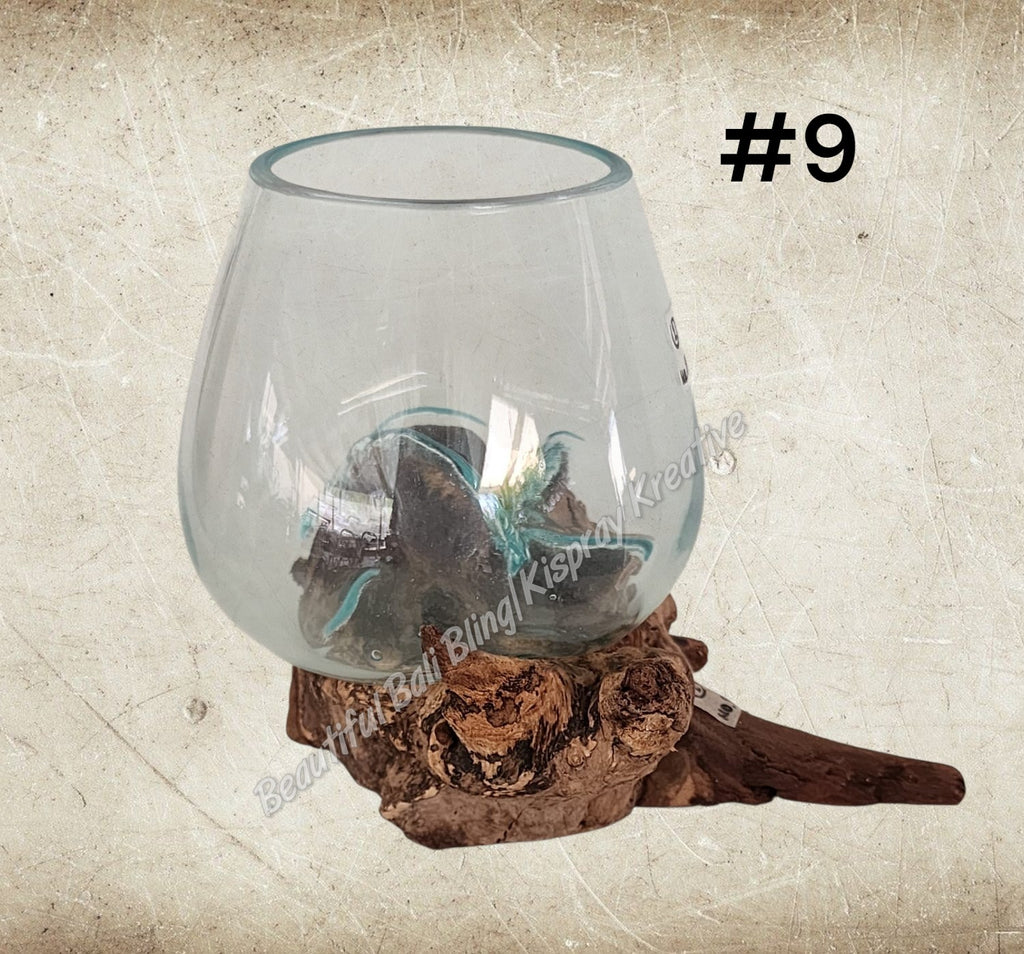 Glass  melt bowls #9