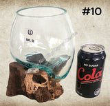 Glass  melt bowls #10