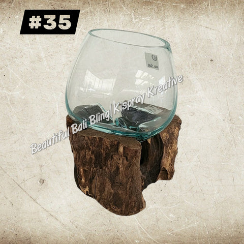 Glass  melt bowls #35