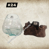 Glass  melt bowls #24