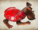 Mosquito coil holder, Dog red #4010