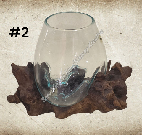 Glass  melt bowls #2