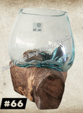 Glass  melt bowls #66