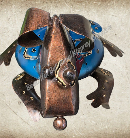 Mosquito coil holder, Dog blue #4011