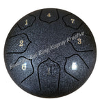 RAINDRUM, black, 8 notes  approx 15cm diameter