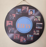 Decorative ELVIS TRIBUTE Retro plate,  30cm x 30cm #H25
