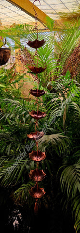 Rainchain, umbrellas UPSIDE DOWN approximately 9cm x 100cm long #2