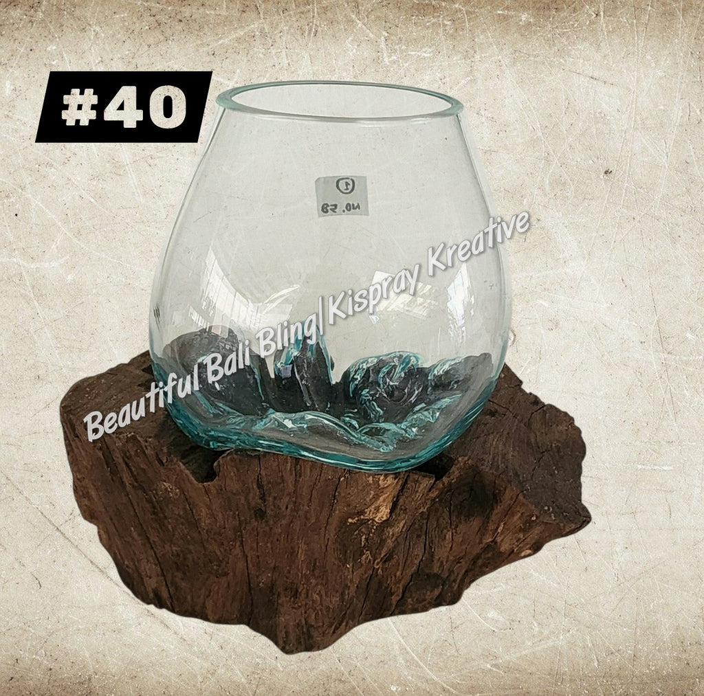 Glass  melt bowls #40