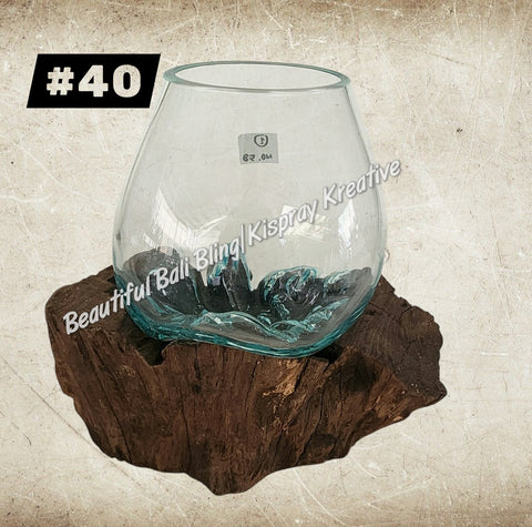 Glass  melt bowls #40