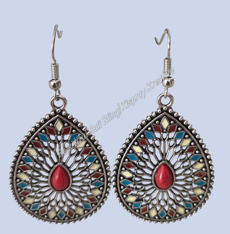 BOHO Earrings #15 complete length approx 6 cm