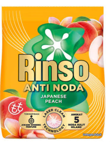 Rinso laundry detergent Sensifresh JAPANESE PEACH POWDER 770 G  (#e)