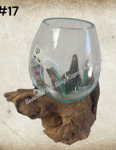 Glass  melt bowls #17