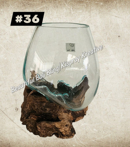 Glass  melt bowls #36