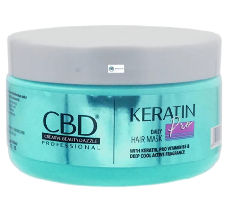 CBD keratin pro daily hair masks  tubes  250 gram