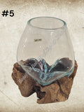 Glass  melt bowls #5