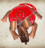 Mosquito coil holder, Dog red #4010