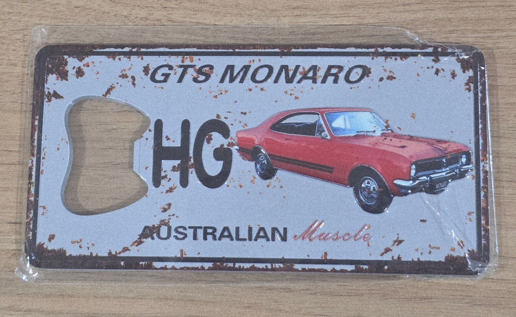 Magnet Bottle opener GTS MONARO 12 x 6 cm approx