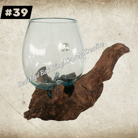Glass  melt bowls #39