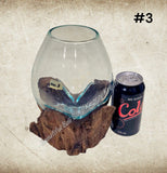 Glass  melt bowls #3