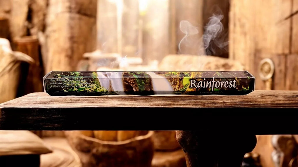 Incense Kamini Brand Incense Rainforest Sticks 20 sticks per pack Hexagonal