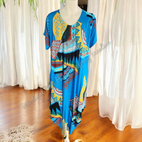 Long dress with 1 pocket  suit to size 20-24 #2