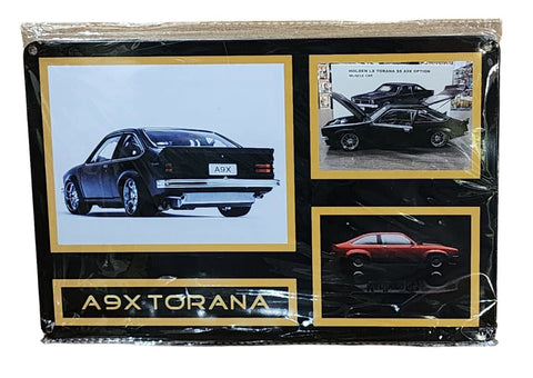 Decorative Torana A9X  Retro plate approx 30cm x 20cm #0348