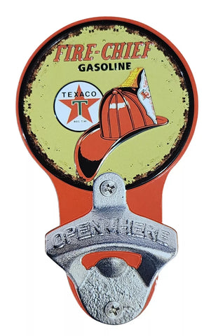 Magnet FIRE CHIEF GASOLINE 12x7 cm approx #2199