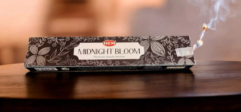 HEM Brand Incense Sticks MIDNIGHT BLOOM  Rectangle 15g