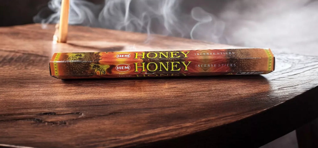 Incense HEM Brand Incense Sticks HONEY 20 sticks per pack Hexagonal