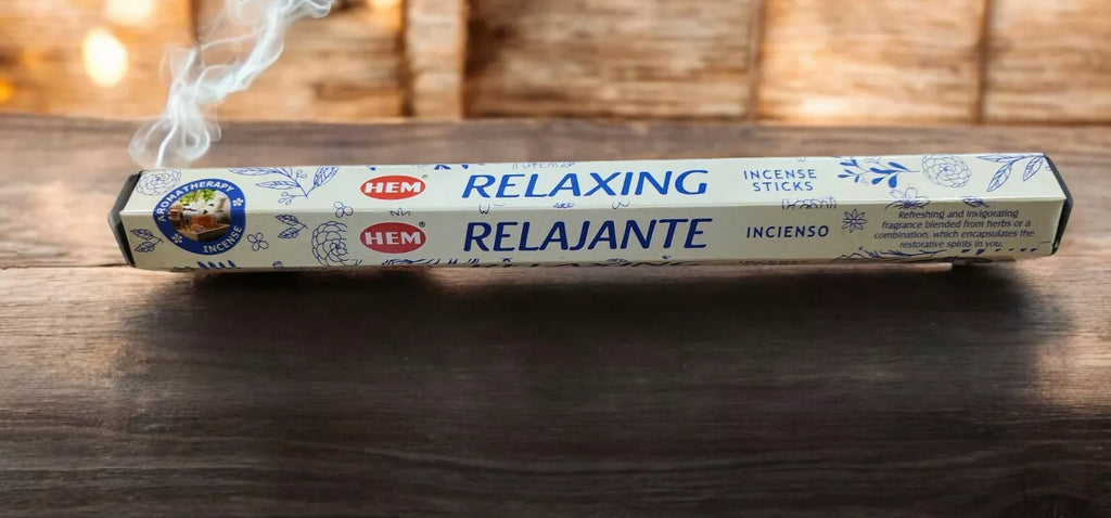 Incense HEM Brand Incense Sticks RELAXING 20 sticks per pack Hexagonal