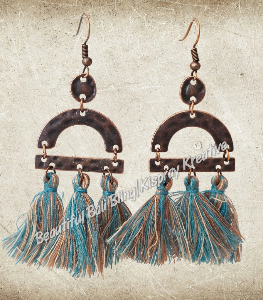 BOHO Earrings #43 complete length approx 8cm