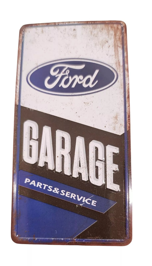 Magnet FORD GARAGE PARTS & SERVICE 12 x 6 cm approx #2226